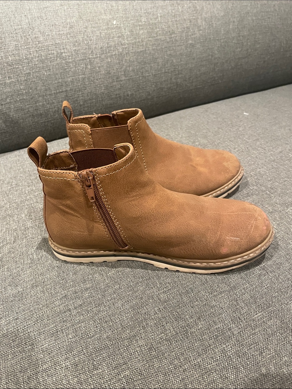 Nordstrom Kids Miles Water Resistant Chelsea-Style Zip Boot